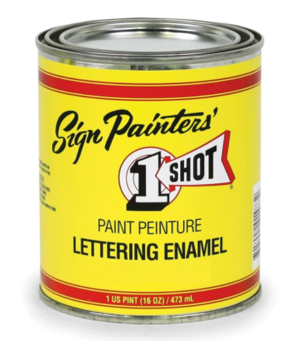 ONE SHOT LETTERING ENAMEL
