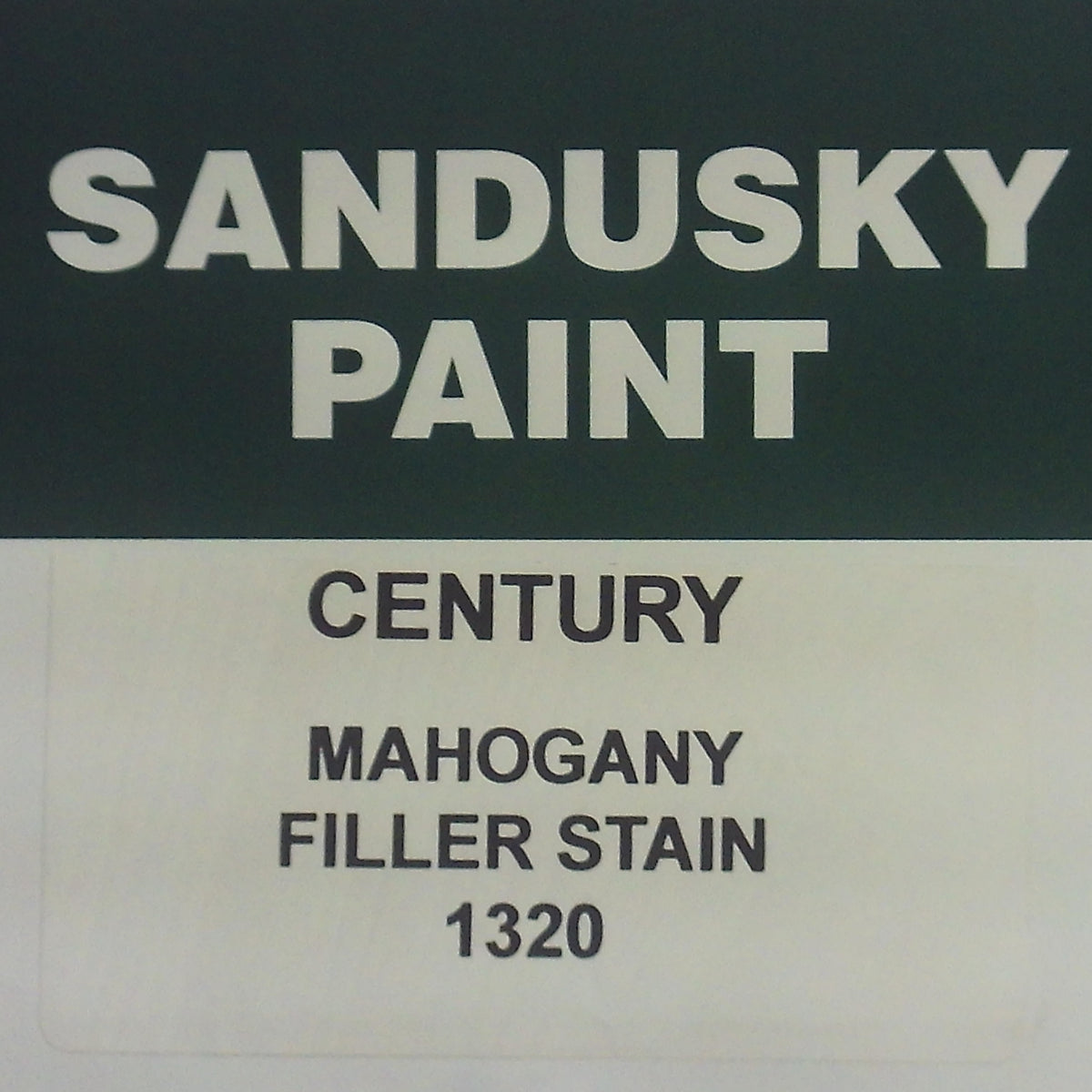 CENTURY 1320 RED MAHOGANY FILLER STAIN QT – SANDUSKY PAINT CO