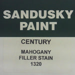 CENTURY 1320 RED MAHOGANY FILLER STAIN QT