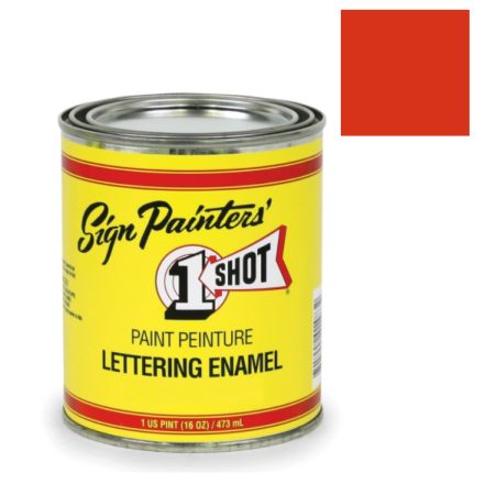 ONE SHOT LETTERING ENAMEL – SANDUSKY PAINT CO