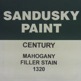 CENTURY RED MAHOGANY FILLER STAIN QT