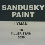 LYMAN 28 FILLER STAIN 5056 QT