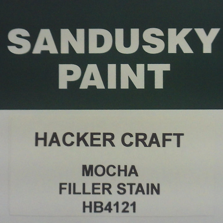 HACKERCRAFT HB4121 MOCHA FILLER STAIN QT