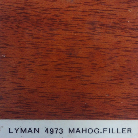 LYMAN 4973 MAHOGANY FILLER STAIN QT