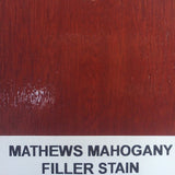 MATHEWS RED MAHOGANY FILLER STAIN QT
