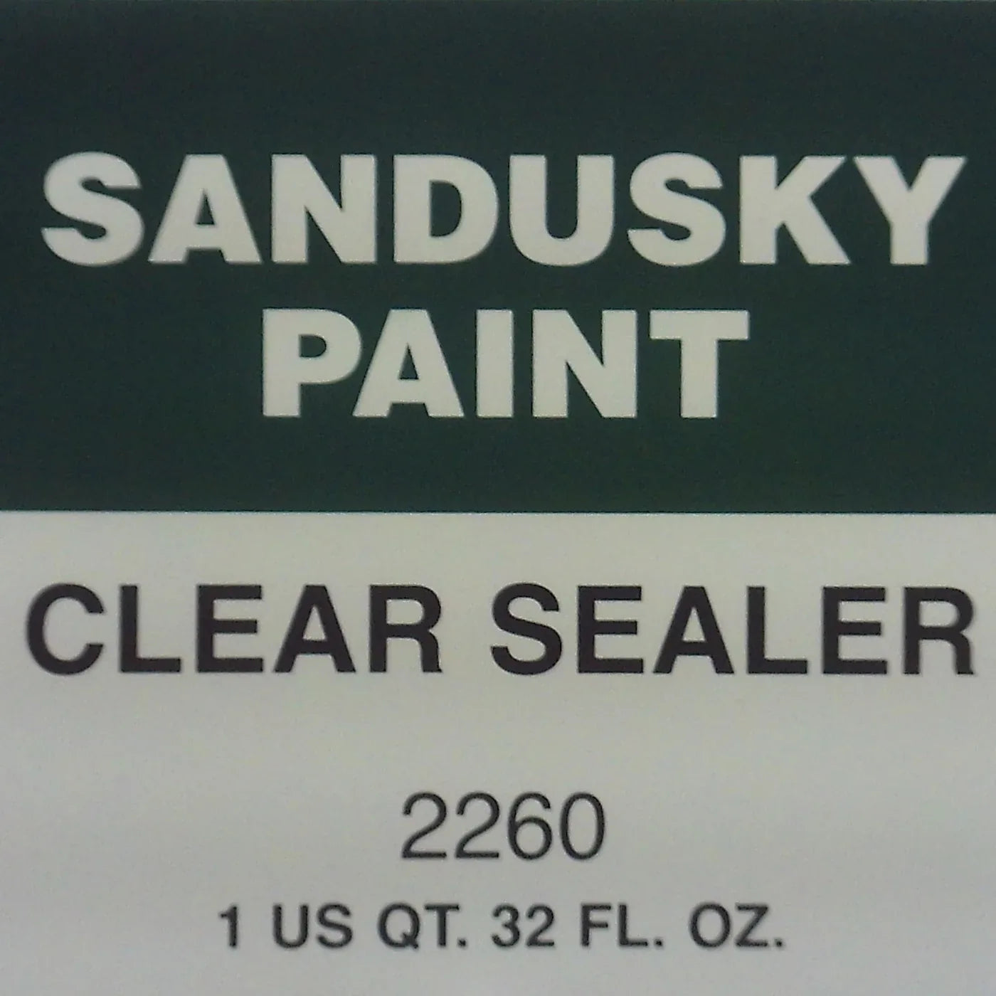 Clear Sealer 2260 — Quart