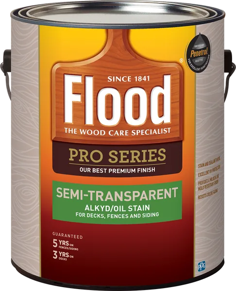 Flood Pro Series semi-transparent alkyd oil stain