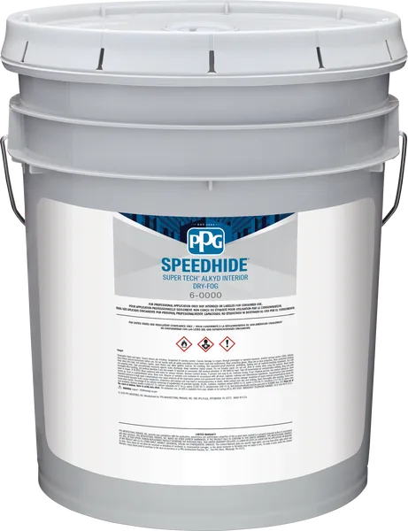 PPG Speedhide Super Tech Alkyd Interior Dry-Fog five-gallon pail